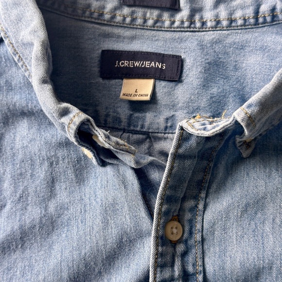 J. Crew Jeans Slim Fit Button Down Shirt - Picture 3 of 4
